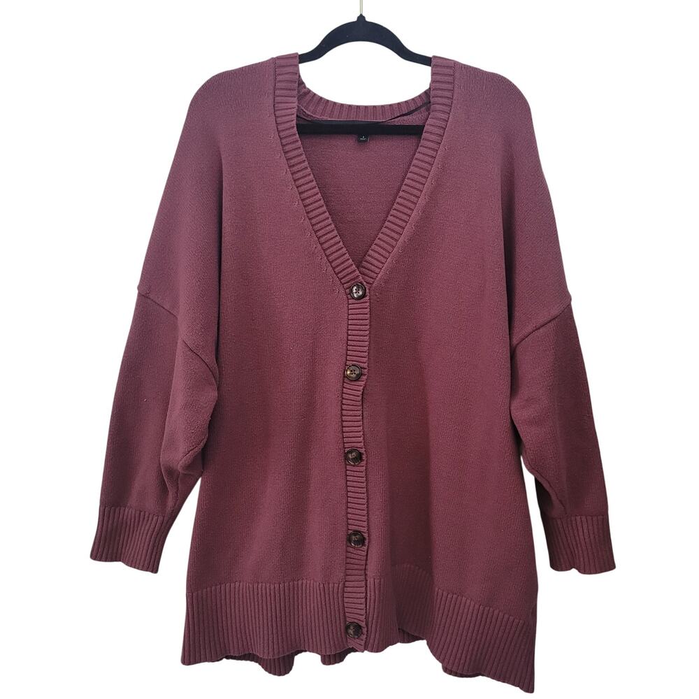 Torrid Size 4 Button Down Drop Shoulder Boyfriend… - image 2